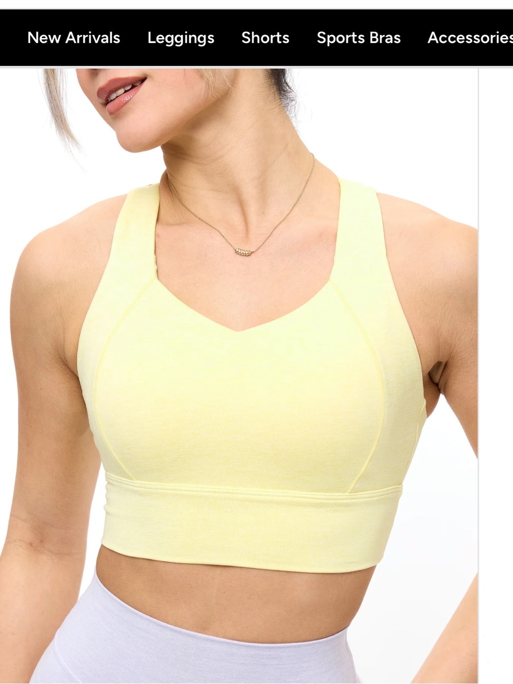 Buffbunny twilight dream Heather sports bra